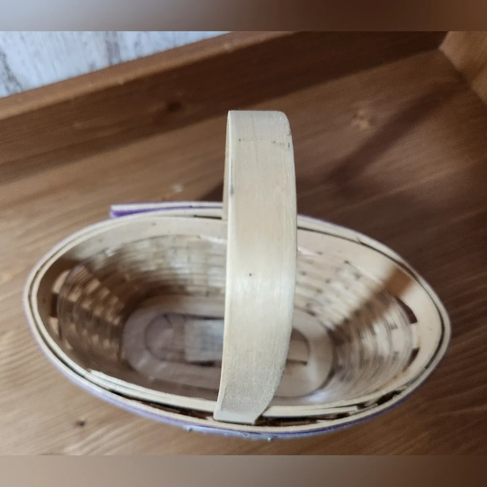 Longaberger VintageCentury Celebration Hostess Basket Easter Wedding Flower Girl